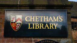 曼徹斯特飯店 － 鄰近Chetham's Library