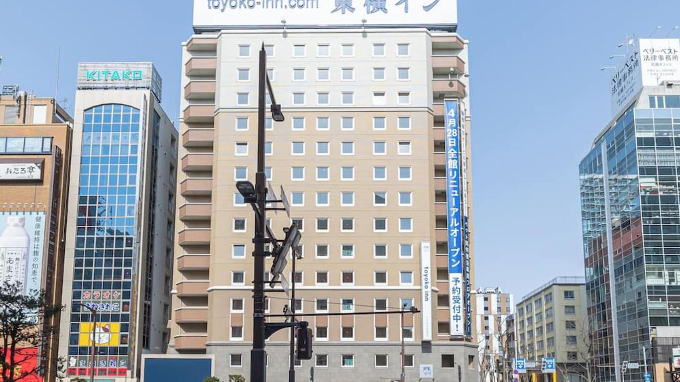 東橫inn 北海道札幌薄野十字路口